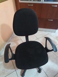 Sedia girevole da scrivania 
