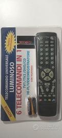 Telecomando tastiera retroilluminata.