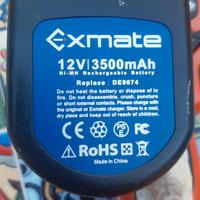 Batteria 12 v 3500 mha x avvitatore