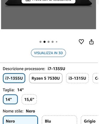 Notebook MSI 14 FHD ,i7 1355U,RAM 16,SSD 512  NUOV