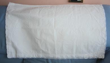 Federa bianca vintage