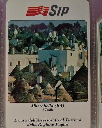 Scheda telefonica turistica SIP Trulli Alberobello