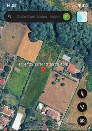 Terreno agricolo recintato 5450mq - Valmontone