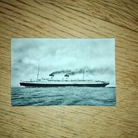 cartolina d'epoca   Flotte Riunite Genova