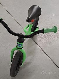 Chicco Green Rocket_bicicletta verde bilanciamento