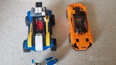 lego technic veicoli treni city pompierieri 