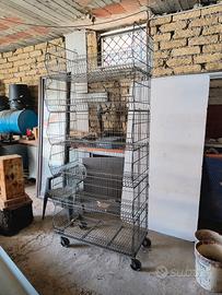 scaffale in acciaio 