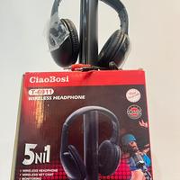 🎧 Cuffie Wireless CiaoBosi T-6911 – Nuove