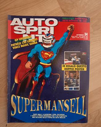 Autosprint 1992 Super Mansell - Fiorio Destriero -