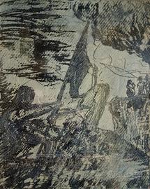 Quadro tecnica mista su pannello 