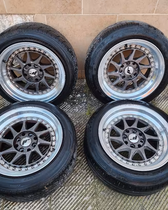 Cerchi Japan Racing JR 26 15x8 4x100/4x108 et25