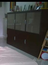 Calligaris sala, madia,tavolo allungabile.