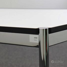 Scrivania USM Haller bianco-perlato cm 175 x 100