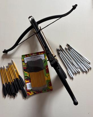 BALESTRA A PISTOLA COBRA+ BATTI FRECCE+ FRECCE