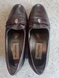 Scarpe donna Valleverde 36,5- Pelle marrone 