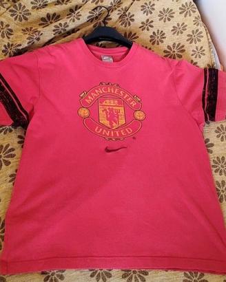 T-shirt Manchester united st 08/09, tg L 