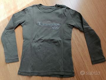 T-shirt da bambina manica lunga Champion 7-8A