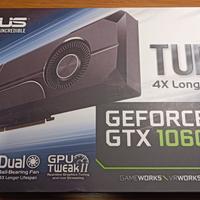 Scheda grafica Asus GeForce TURBO-GTX1060-6GB