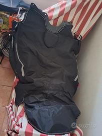 giacca moto , copertura moto, manopole moto 