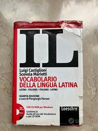 Dizionario Italiano Latino Castiglioni con CD