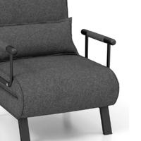 poltrona letto homcom 