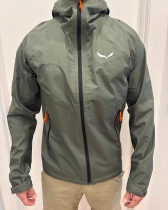 Giacca Uomo Antipioggia SALEWA Puez Aqua 3 - Small