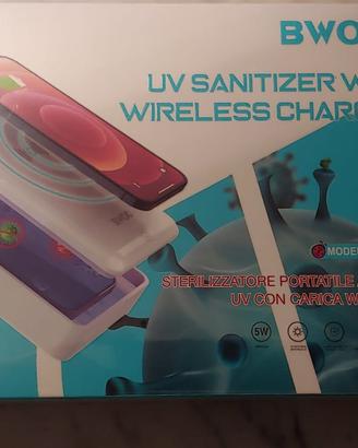 Sterilizzatore UV BWOO con ricarica wireless