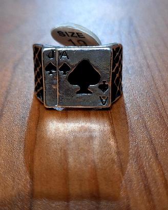 Anello Asso di picche