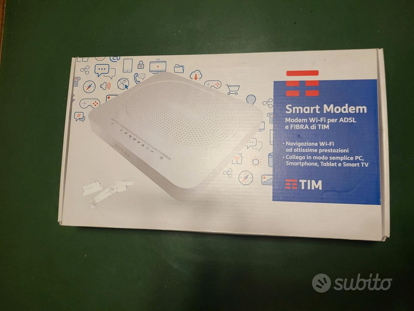TIM SMART MODEM FIBRA usato funzionate - Informatica In vendita a Arezzo
