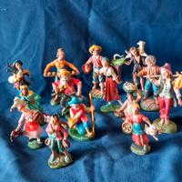 Lotto statuine vintage presepe