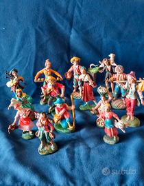 Lotto statuine vintage presepe