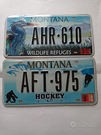 2 targhe MONTANA Segnali dal mondo 2008