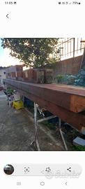 travi in legno lamelare