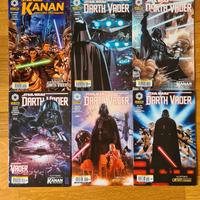 Lotto fumetti Star Wars Darth Vader - panini dark