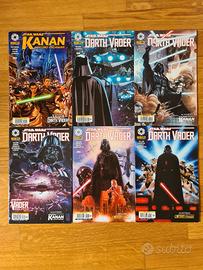 Lotto fumetti Star Wars Darth Vader - panini dark