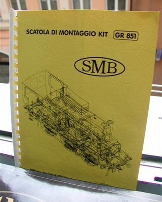 Kit ottone Bissel vaporiera Gr. 851 FS scala HO