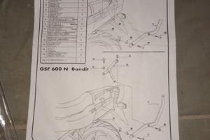 staffe Suzuki bandit 600