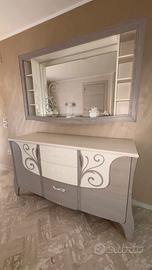 Ingresso + cornice con specchio fasolin