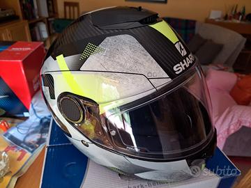CASCO SHARK  SPARTAN CARBON SKIN KITARI DYW L