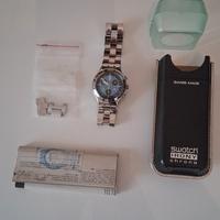 Swatch Irony Chrono originale con scatola e maglie