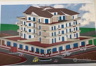 Appartamento + magazzini