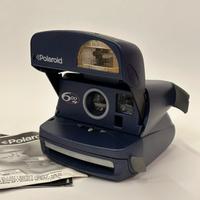 Polaroid originale vintage 600 af blu