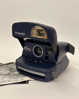 Polaroid originale vintage 600 af blu