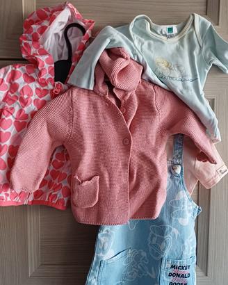 Set bimba tg 6-9 cm 68 n. 5 articoli 