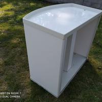 Espositori pubblicitari con banco