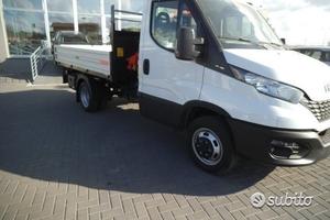 Iveco daily 35 c 18 ribaltabile gru fassi f 32
