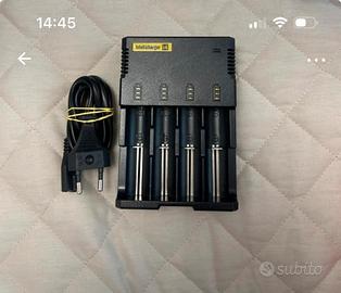 Carica batterie intelligente Nitecore Intellichang