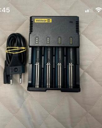 Carica batterie intelligente Nitecore Intellichang