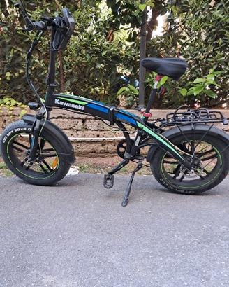 bici elettrica kavasaki ft 20
