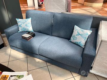 Divano pronto letto nuovo materasso memory